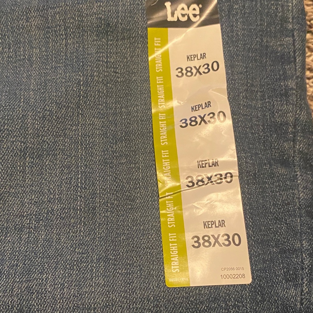 NEW Lee Men's Dark Blue Relaxed Jeans 38x30 - Picture 3 of 7